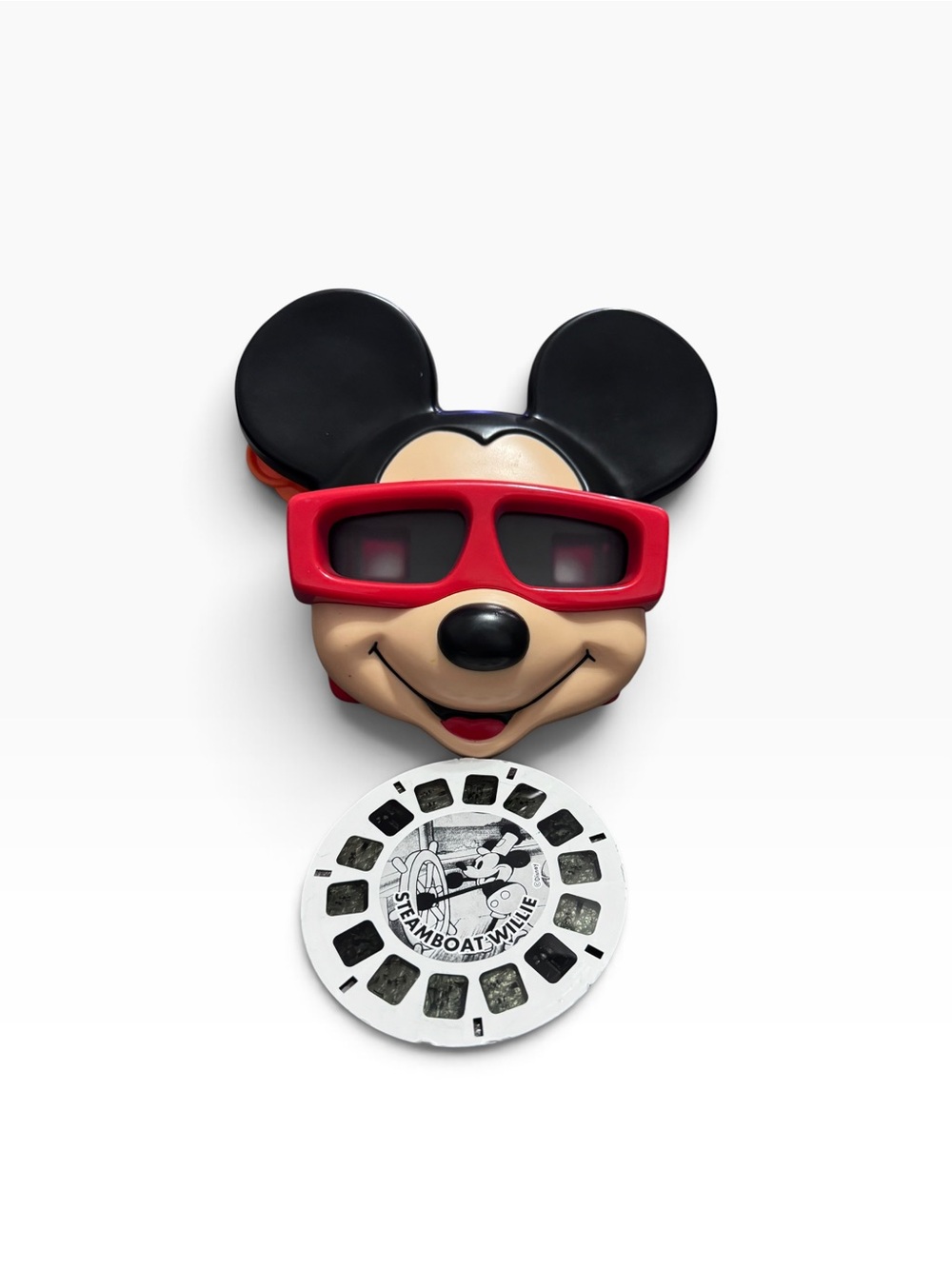 Vintage Disney Mickey Mouse View-Master Viewer w/ Steamboat Willie Reel